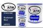 Preview: Chevrolet, Boatswain Blue, 40D22: 1L Lackdose + 1L Klarlack + 500ml Härter - Set, von ATW Autoteile West.